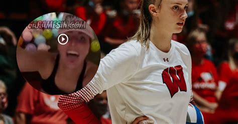 wisconsin volleyball team nude pic|Wisconsin Volleyball Nude Laura Schumacher Leaked!